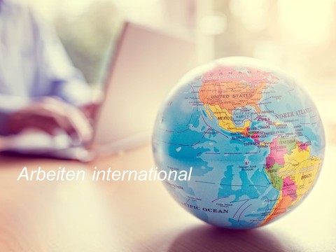 Arbeiten international/工作全球化